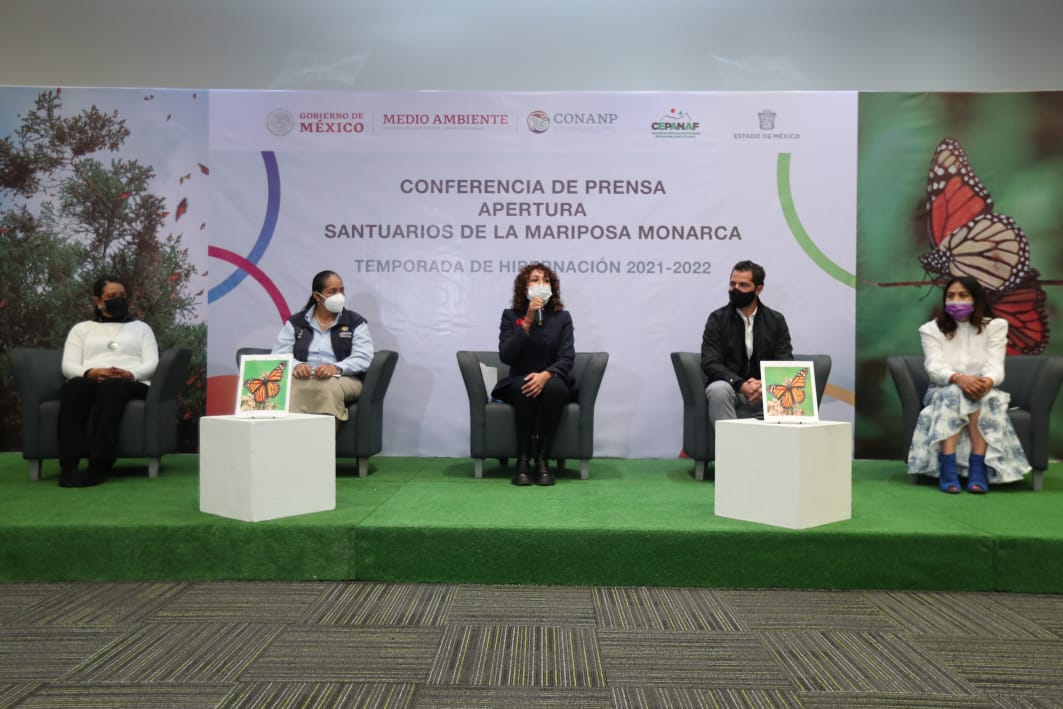 Conferencia de Prensa Mariposa Monarca 