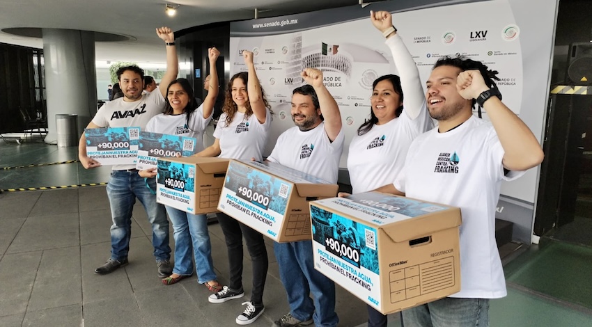 No al Fracking en México 