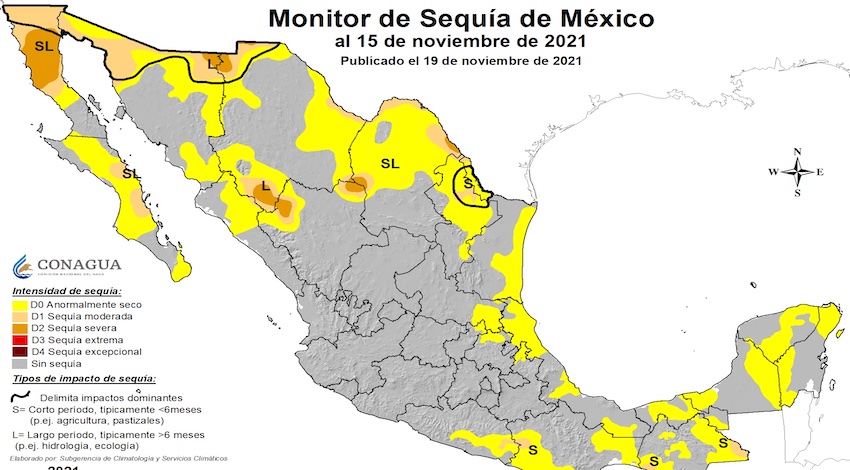 Sequía México 