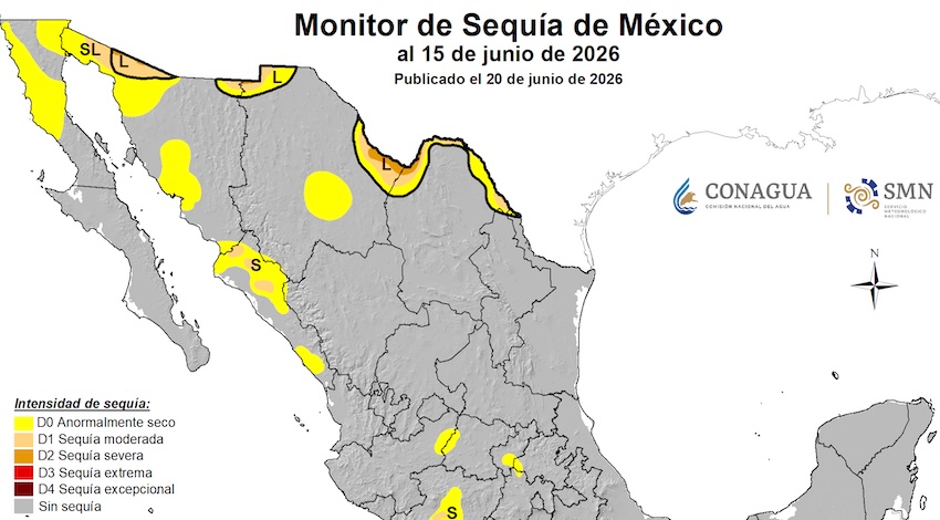 Monitor de Sequía de México 