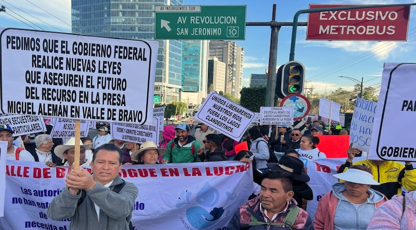 Protestas Valle de Bravo 