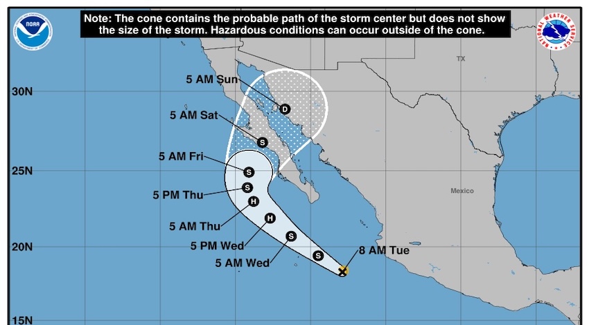 Tormenta Tropical Lorena 
